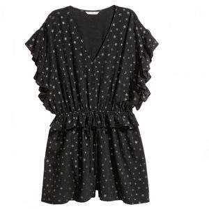 H&M Dresses - H&M Glittery Jumpsuit Stars Romper Size 6 H&M Dresses - H&M Glittery Jumpsuit Stars Romper Size 6